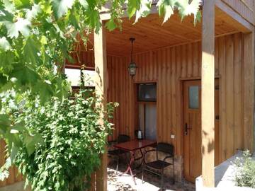 Фото номера Улучшенный номер с кроватью размера  Гостиница Guest House Usadba Glitsiniya г. Коктебель 6