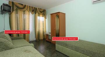 Фото номера Четырехместный номер -люкс Гостиница Roza г. Коктебель 3